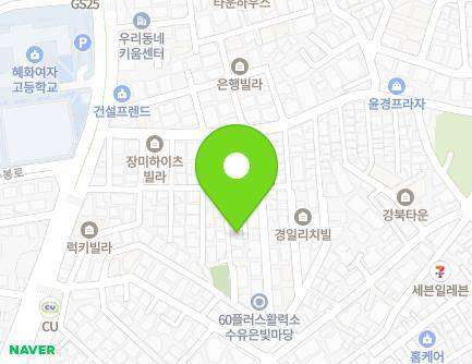 26-9 Insubong-ro 30-gil, Gangbuk-gu, Seoul, Republic of Korea Map