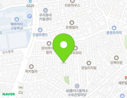 22-3 Insubong-ro 30-gil, Gangbuk-gu, Seoul, Republic of Korea Map