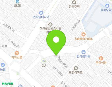 28 Hancheon-ro 150-gil, Gangbuk-gu, Seoul, Republic of Korea Map