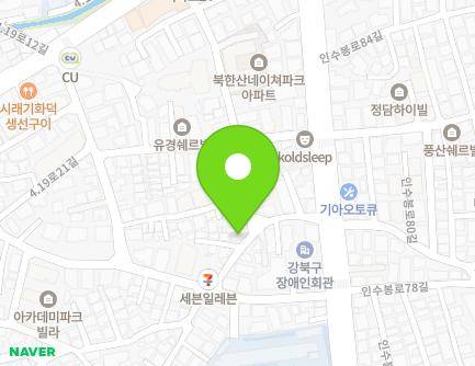 16 Insubong-ro 79-gil, Gangbuk-gu, Seoul, Republic of Korea Map