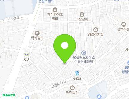 32-4 Insubong-ro 28-gil, Gangbuk-gu, Seoul, Republic of Korea Map