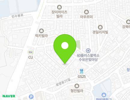 32-6 Insubong-ro 28-gil, Gangbuk-gu, Seoul, Republic of Korea Map