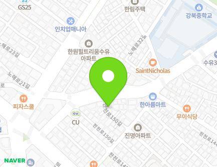 28-3 Hancheon-ro 150-gil, Gangbuk-gu, Seoul, Republic of Korea Map