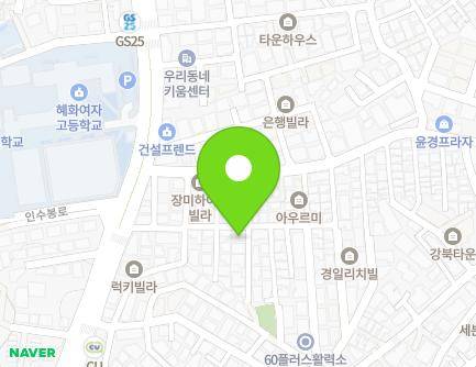 22-2 Insubong-ro 30-gil, Gangbuk-gu, Seoul, Republic of Korea Map