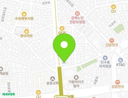 356 Samyang-ro, Gangbuk-gu, Seoul, Republic of Korea Map