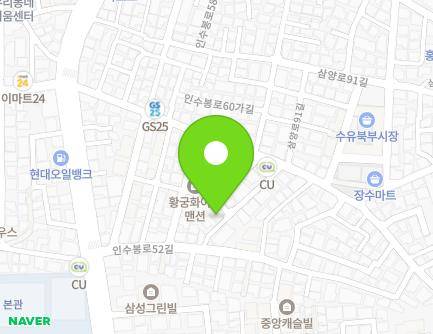 14 Samyang-ro 87ga-gil, Gangbuk-gu, Seoul, Republic of Korea Map