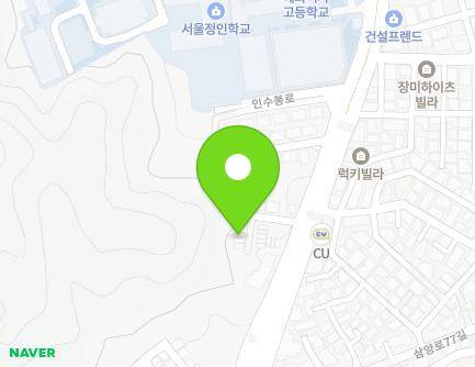 7-4 Insubong-ro 27-gil, Gangbuk-gu, Seoul, Republic of Korea Map