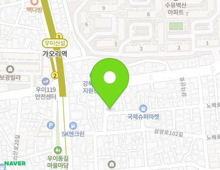 122-7 Samgaksan-ro, Gangbuk-gu, Seoul, Republic of Korea Map