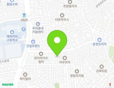 22-6 Insubong-ro 32-gil, Gangbuk-gu, Seoul, Republic of Korea Map