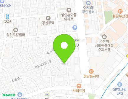 13 Suyu-ro 23-gil, Gangbuk-gu, Seoul, Republic of Korea Map