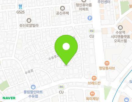 8-1 Suyu-ro 21-gil, Gangbuk-gu, Seoul, Republic of Korea Map