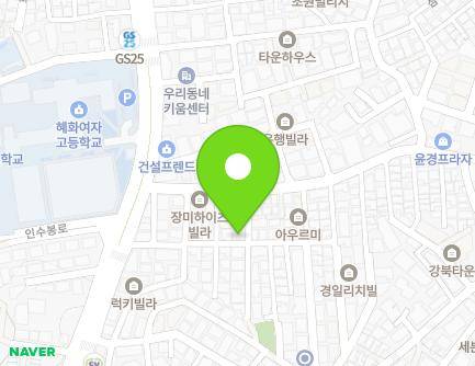 18-8 Insubong-ro 32-gil, Gangbuk-gu, Seoul, Republic of Korea Map