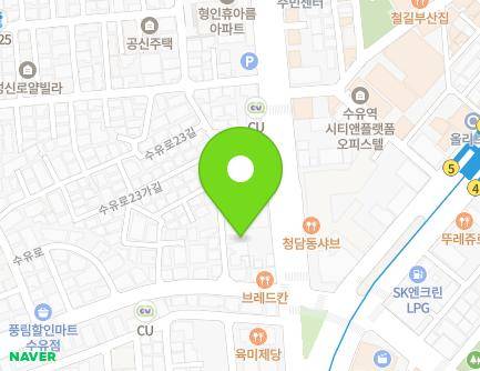 8 Suyu-ro 23-gil, Gangbuk-gu, Seoul, Republic of Korea Map