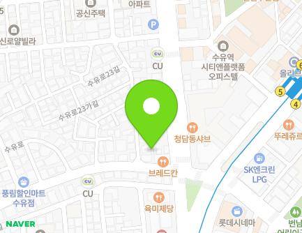 2 Suyu-ro 23-gil, Gangbuk-gu, Seoul, Republic of Korea Map