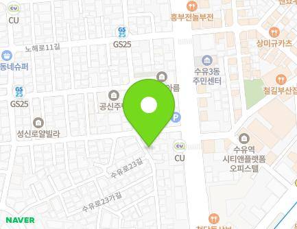 30 Suyu-ro 23-gil, Gangbuk-gu, Seoul, Republic of Korea Map