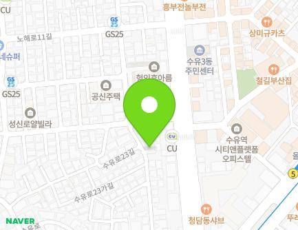 26 Suyu-ro 23-gil, Gangbuk-gu, Seoul, Republic of Korea Map