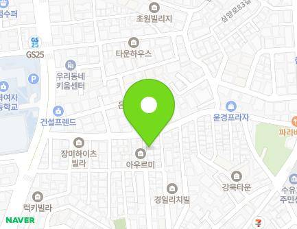 26-3 Insubong-ro 32-gil, Gangbuk-gu, Seoul, Republic of Korea Map