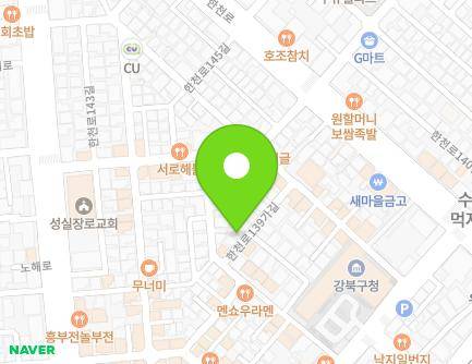 25-18 Hancheon-ro 139ga-gil, Gangbuk-gu, Seoul, Republic of Korea Map