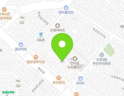 1064-12 Hancheon-ro, Gangbuk-gu, Seoul, Republic of Korea Map