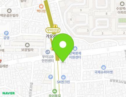 416 Samyang-ro, Gangbuk-gu, Seoul, Republic of Korea Map