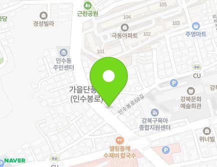 242 Insubong-ro, Gangbuk-gu, Seoul, Republic of Korea Map