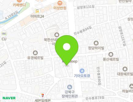 297-1 Insubong-ro, Gangbuk-gu, Seoul, Republic of Korea Map