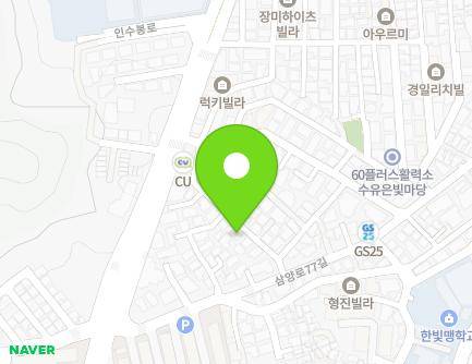 18 Insubong-ro 28ga-gil, Gangbuk-gu, Seoul, Republic of Korea Map