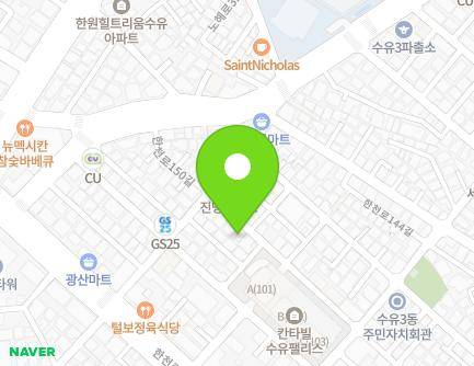 23-25 Hancheon-ro 144-gil, Gangbuk-gu, Seoul, Republic of Korea Map