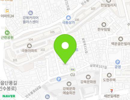 25-10 Insubong-ro 68-gil, Gangbuk-gu, Seoul, Republic of Korea Map