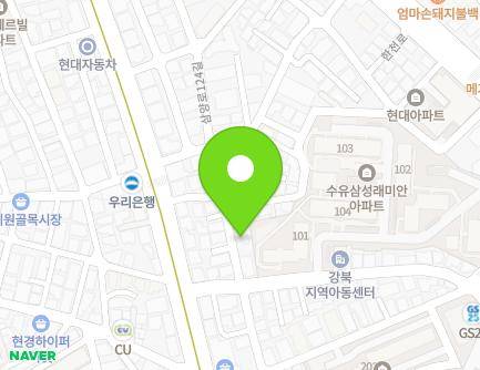 7-8 Samyang-ro 118-gil, Gangbuk-gu, Seoul, Republic of Korea Map