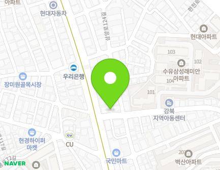 3 Samyang-ro 118-gil, Gangbuk-gu, Seoul, Republic of Korea Map