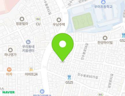 9-19 Insubong-ro 56-gil, Gangbuk-gu, Seoul, Republic of Korea Map