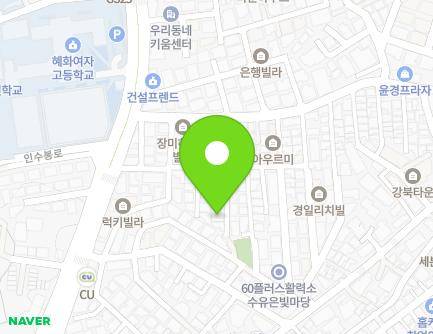 22-10 Insubong-ro 30-gil, Gangbuk-gu, Seoul, Republic of Korea Map