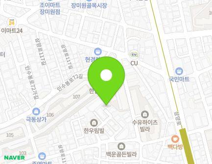 11-4 Samyang-ro 111ga-gil, Gangbuk-gu, Seoul, Republic of Korea Map