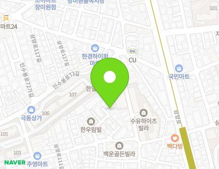 11-2 Samyang-ro 111ga-gil, Gangbuk-gu, Seoul, Republic of Korea Map