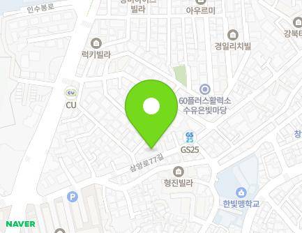 32-15 Insubong-ro 28-gil, Gangbuk-gu, Seoul, Republic of Korea Map