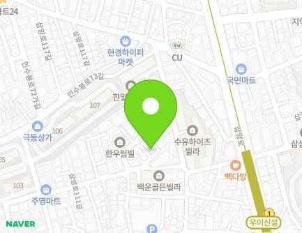 10-5 Samyang-ro 111ga-gil, Gangbuk-gu, Seoul, Republic of Korea Map