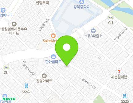 75 Dobong-ro 97-gil, Gangbuk-gu, Seoul, Republic of Korea Map