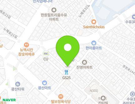 16-17 Hancheon-ro 150-gil, Gangbuk-gu, Seoul, Republic of Korea Map