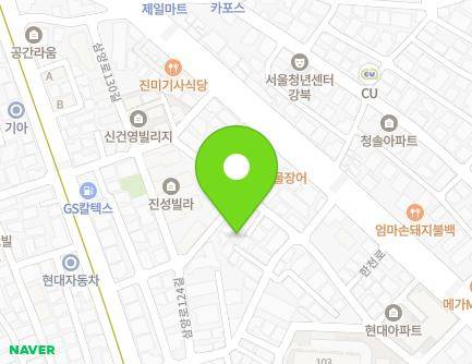 29-8 Samyang-ro 124-gil, Gangbuk-gu, Seoul, Republic of Korea Map