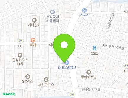 185 Insubong-ro, Gangbuk-gu, Seoul, Republic of Korea Map