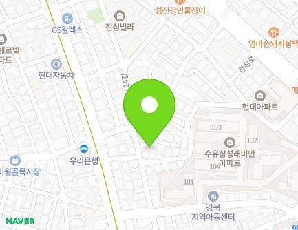 14-8 Samyang-ro 124-gil, Gangbuk-gu, Seoul, Republic of Korea Map