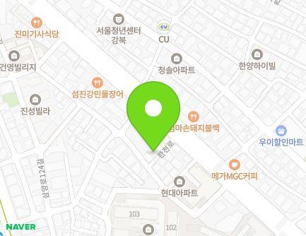 1135-8 Hancheon-ro, Gangbuk-gu, Seoul, Republic of Korea Map