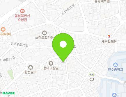 17 Insubong-ro 79na-gil, Gangbuk-gu, Seoul, Republic of Korea Map