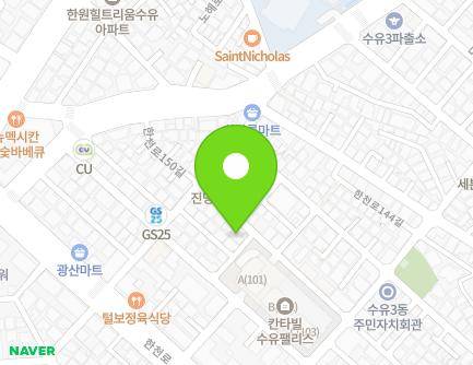 23-23 Hancheon-ro 144-gil, Gangbuk-gu, Seoul, Republic of Korea Map