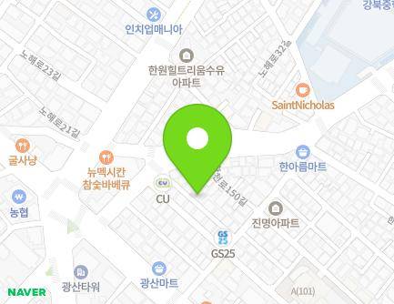 16-9 Hancheon-ro 150-gil, Gangbuk-gu, Seoul, Republic of Korea Map