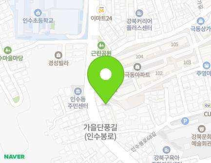 3-12 Insubong-ro 70-gil, Gangbuk-gu, Seoul, Republic of Korea Map