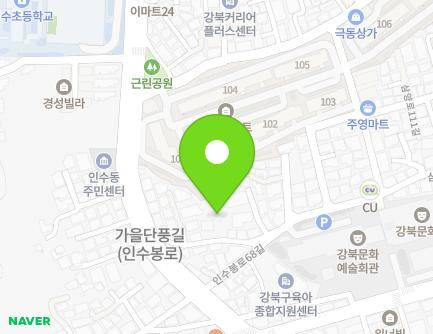 13 Insubong-ro 70-gil, Gangbuk-gu, Seoul, Republic of Korea Map