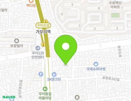 11 Samgaksan-ro 24-gil, Gangbuk-gu, Seoul, Republic of Korea Map