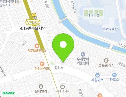 1180 Hancheon-ro, Gangbuk-gu, Seoul, Republic of Korea Map